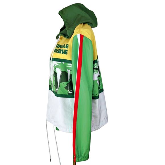 Disney Parks JUNGLE CRUISE Hooded WINDBREAKER Full Zip Jacket ADULT MED - Picture 4 of 11